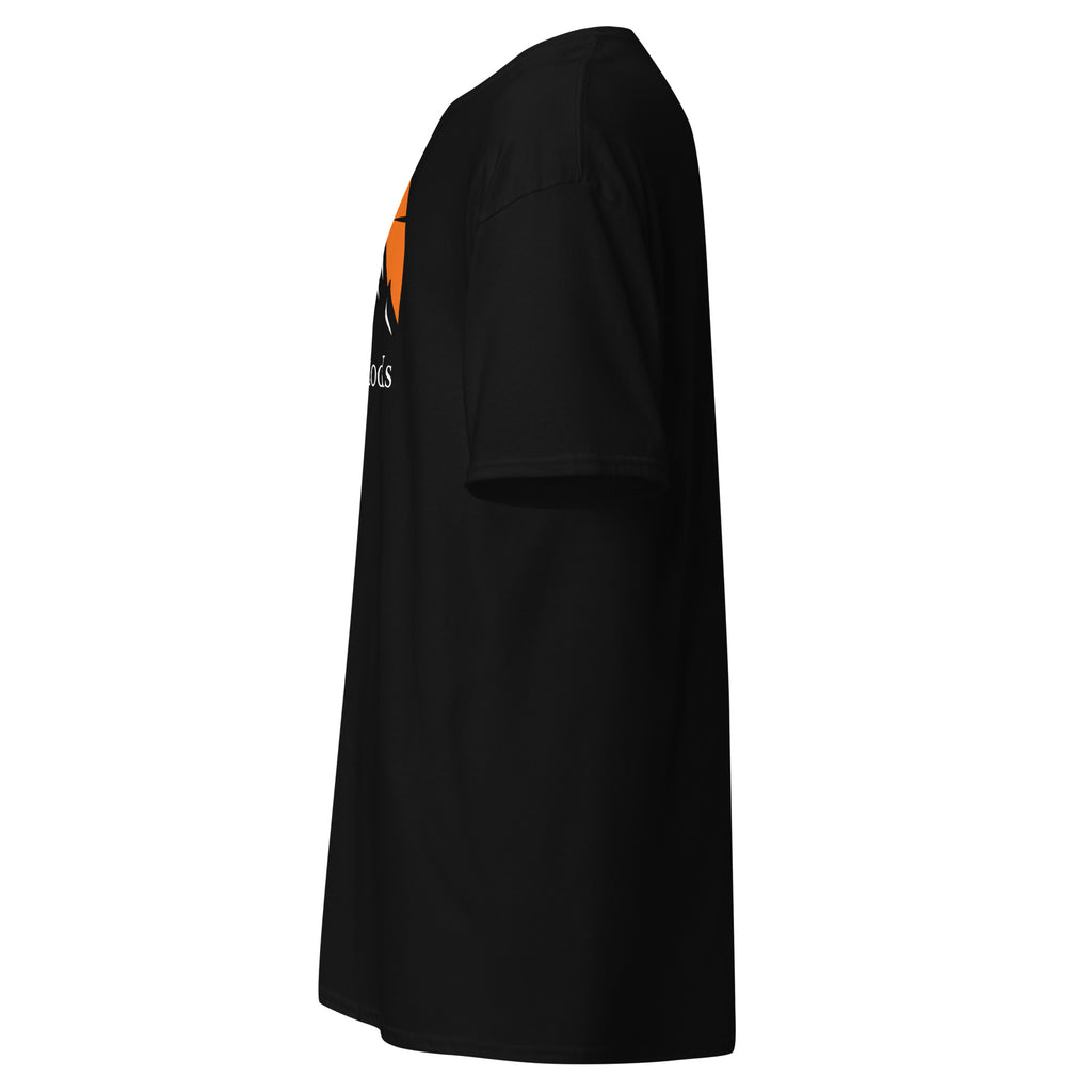 Wander Looxs Berg T-Shirt schwarz Seitenansicht links – Funktionales Wandershirt
